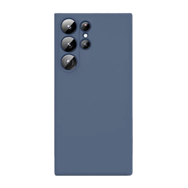 PANDACO Soft Shell Matte Lavender Grey Case for Samsung Galaxy S24 Ultra