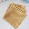 thumbnail image 3 of Cloth Napkins *12 Inch Washable Polyester Dinner Napkins -dix Beige Napkins for Weddings  Parties  Holiday Dinner Table Decor, 3 of 4