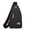 Black, variant on Mens Shoulder Bags, Watertight Crossbody Chest Pc for Sports Outdoor Leisure and Travel Use