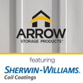 thumbnail image 2 of Arrow Classic Steel Storage Shed, 6x7, Gris pâle, 2 of 9