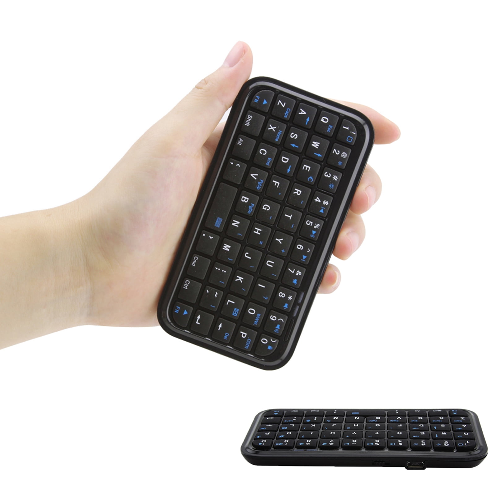 49 Key Mini Keyboard SHARE SUNSHINE Wireless Bluetooth Keyboard Ultra Slim Silent Mini ...