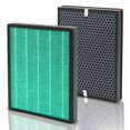 thumbnail image 1 of 400 400S Replacement Filter Compatible with Coway Airmega Max 2 400/400S Air Pu-rifier Filter Replacement (Compare to Part# AP-2015F/AP-2015E) w/Premium H13 True HEPA & Activated Carbon, 2-Pack, 1 of 4
