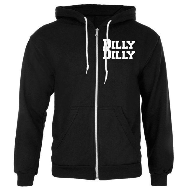 Dilly Dilly Chandail à Capuchon à Fermeture Éclair Intégrale pour Hommes