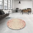 thumbnail image 4 of Ahgly Company Tapis de Zone Carré Orange Lavable en Machine, 7 Pieds Carré, 4 of 7
