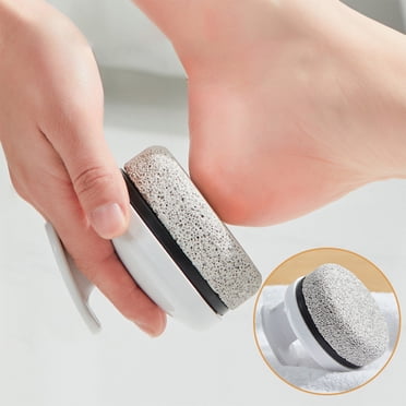 Exfoliating Pumice Stone with Easy Grip Handle for Spa Pedicure Home Use 3.5x2.83in Effective Callus Removal and Feet Ideal Self Care Gift for Women and Men