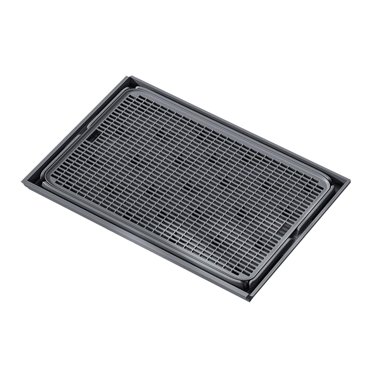 Bunblic Cat Litter Litter Pad Sturdy Lightweight Litter Boxes Litter Catcher Mat Easy Clean Kitty Litter Trapping Mat Dark Gray
