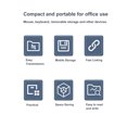 thumbnail image 4 of USB 3.0 Data Hub, 10 Ports  Compatibility Data USB Hub Wide Application DC 12-24V  for Laptop, 4 of 7