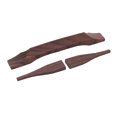 thumbnail image 2 of Wood Guitar Bridge,Guitar Saddle Bridge Rose Saddle Bridge Wooden Guitar Saddle High-Intensity Output, 2 of 14