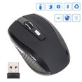 thumbnail image 3 of Souris Optique Sans Fil 2,4 GHz Sans Fil pour Ordinateur Portable et Récepteur USB en Solde L4L2, 3 of 9