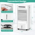 thumbnail image 3 of Giantex 3-in-1 Evaporative Air Cooler, Portable Oscillating Swamp Cooler w/ 3 Modes & 2 Ice Packs, Air Cooler for Room Home Office, 3 of 10