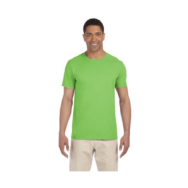 Gildan T-Shirt Étiquette Pré-Rétrécie Softstyle pour Hommes, Style G64000