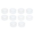 thumbnail image 3 of HILABEE 10x Finger Rings Grips for Hairdressing Barber Rubber - White, 3 of 9