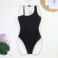 thumbnail image 5 of Diufon Swimsuit for Women Trendy Mesh Backless Bathing Suits Summer Beach Solid Color Tight Swimwear, 5 of 5
