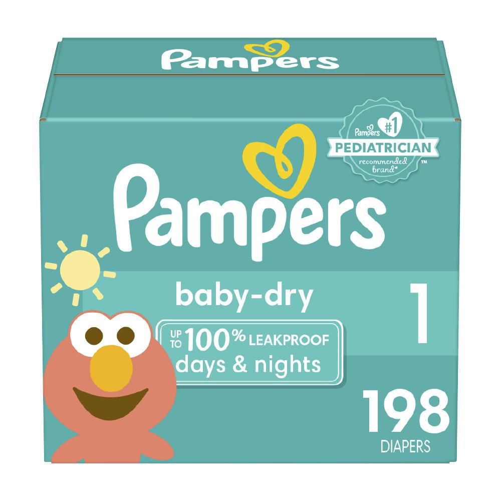 Pampers Baby Dry Diapers Size 1