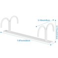 thumbnail image 3 of Oleegame 1PC Cups HolderMugs Under Drying Utensils 3 Hooks HangerWhite RacksBar Kitchen Mugs Sets CabinetCoffee Kitchen White, 3 of 9