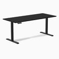 thumbnail image 1 of Desky Bureau de Jeu Assis-Debout Simple - Noir / 70,9 x 29,5 Pouces / Noir, 1 of 10