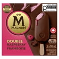 thumbnail image 1 of Magnum Barres de Crème Glacée Double Framboise 3 x 90 ml, 1 of 7