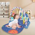 thumbnail image 4 of Tapis de Jeu pour Bébé Tapis d'Activité Piano avec Pavé de Lecture Musicale, Convient à 5 Jouets Connectables Tapis d'Activité pour Bébé, 4 of 6