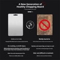 thumbnail image 4 of Meitianfacai Titanium Cutting Board - Stainless Steel Cutting Board For Kitchen 304 Chopping Board Food-Grade For Meat Fruit Vegetables Dishwasher Safe Can Be Hung, 4 of 9