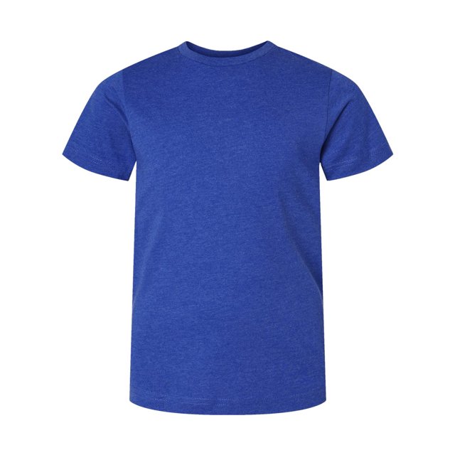 Youth Fine Jersey Tee, S, Vintage Royal