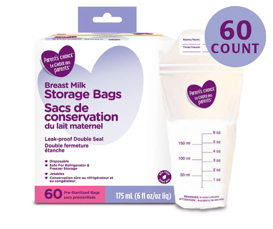 Parent's Choice Breast Milk Storage Bags