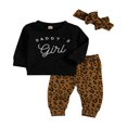 thumbnail image 1 of Baby Boys 2PCS Pants Sets Long Sleeve Round Neck Sweatshirt Tops Solid Color Pants Sets, 1 of 5