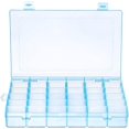 thumbnail image 1 of Estbridg Plastic Organizer Bead Storage Box with Compartments Containers with Movable Dividers for Small Earring Jewelry Craft Sewing Supplies  36 Grid  1 Pack, 1 of 7