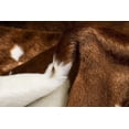thumbnail image 3 of H-Luxe Faux Fur Cowhide Rug, 3 of 3