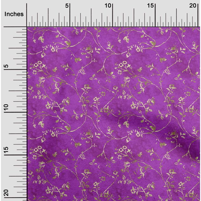 oneOone Cotton Silk Violet Fabric Batik Sewing Craft Projects Fabric Prints By Yard 42 Inch Wide