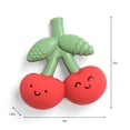 thumbnail image 2 of Itzy Ritzy Comfort Crew™ Cerises Jouet en peluche, Polyester, pour nourrissons, 0 mois et plus, 2 of 8