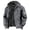 Dark Gray, variant on Gravel Gear Rain Jacket Outer Wears Men Winter Coat Fashion Men's Winter Work Coats Winter Jackets for Men for Work Casual Hooded Jacket Lightweight Warm Outdoor Sport Coat For Hiking Travel