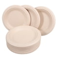 thumbnail image 2 of 50pcs Paper Plate 6 Inch Party Tableware Disposable Paper Plate Dessert Plate, 2 of 8