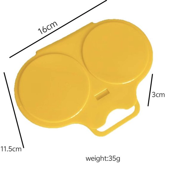 Microwave Egg Poacher, 2 Cavity Egg Cooker, Non-stick Egg Boiler, Kitchen Tool for Quick Breakfast, Portable Egg Maker, Home Use