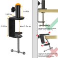 thumbnail image 4 of Razer Seiren Mini Support de Micro Boom avec Filtre Pop, Support Antichoc, Pince Robuste Améliorée, Support de Bras Ciseaux Réglable pour Razer Seiren Mini Microphone Usb en Diffusion en Continu Fryee, 4 of 6