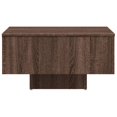 thumbnail image 3 of vidaXL Coffee Table Brown Oak 60x60x31.5 cm Engineered Wood, 3 of 5