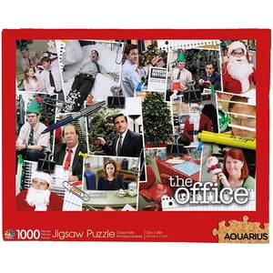 The Noël au bureau 1000 Puzzle de puzzle en pièces.