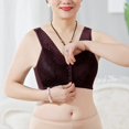 thumbnail image 4 of Clearance Sale 2025 Intimates Women's Adjustable Sports Front Closure Extra-Elastic Breathable Lace Trim Bra, 4 of 8