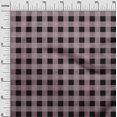 thumbnail image 2 of oneOone Viscose Chiffon Fabric Gingham Check Printed Fabric 1 Yard 42 Inch Wide, 2 of 4