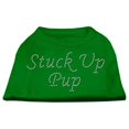 thumbnail image 1 of Chemises Stuck Up Pup Strass Vert Émeraude TTG (18), 1 of 1