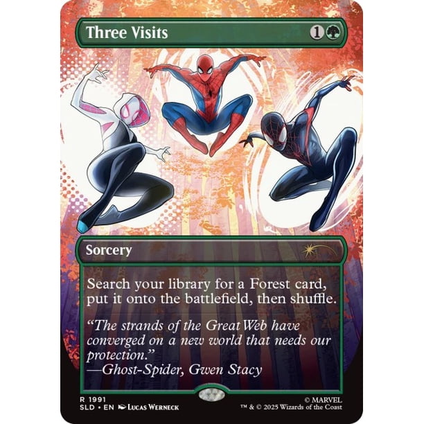 Secret Lair x Marvel's Spider-Man 5種セット Magic the Gathering Secret Lair x Marvel's Spider-Man: Heroic