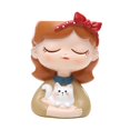 thumbnail image 3 of koolsoo Fairy Girl Planter Pot Display Garden Decor for Windowsill Patio Living Room Cat, 3 of 9