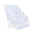 thumbnail image 2 of S SERENABLE Support de Brochure en Acrylique Présentoir de Brochures pour Documents Menu Restaurant A5 3 Niveaux, 2 of 9