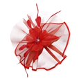 thumbnail image 2 of Women Hat Headwear Church Feather Clip Fascinators Hat Wedding Party Cap For, 2 of 3