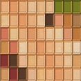 thumbnail image 1 of Ahgly Tapis de Zone Carré Lavable en Machine Jaune Orange, 4 Pieds Carré, 1 of 7