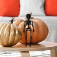 thumbnail image 5 of HHBEAUTY 11.4" Posable Skeleton Plastic Mini Skeleton Decor with Movable Joints, Outdoor Halloween Decor Props for Yard Haunted Houses Porch, 5 of 5
