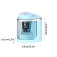 thumbnail image 3 of TopLLC Home Essentials, Home and Kitchen, Home Goods Pencil Roller Student Stationery Semi-automatic Pencil Sharpener Machine Small Student Pencil Automatic Sharpener Electric Pencil Sharpener, 3 of 6