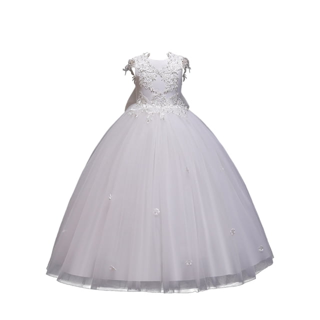 Kcodviy Spring and Summer New Plus Size Ballet Dress Children's Dress Puffy Dress for Girls for Party Princess Dress Girl Model Girls Dresses Short Sleeve Catwalk Dress Party Dress