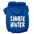 thumbnail image 1 of Zombie Hunter Screen Print Pet Hoodies Blue Size L (14), 1 of 1