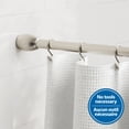thumbnail image 2 of Mainstays Adjustable Tension No Drill Shower Curtain Rod, 43" - 72", Gray, 2 of 4