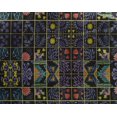 thumbnail image 5 of oneOone Georgette Viscose Bluish Violet Fabric Block Sewing Craft Projects Fabric Prints By Yard 42 Inch Wide-ZN, 5 of 5